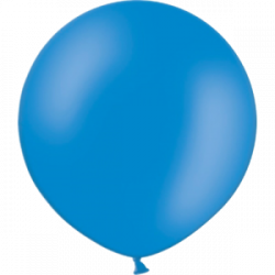riesenballon 210cm mitelblau